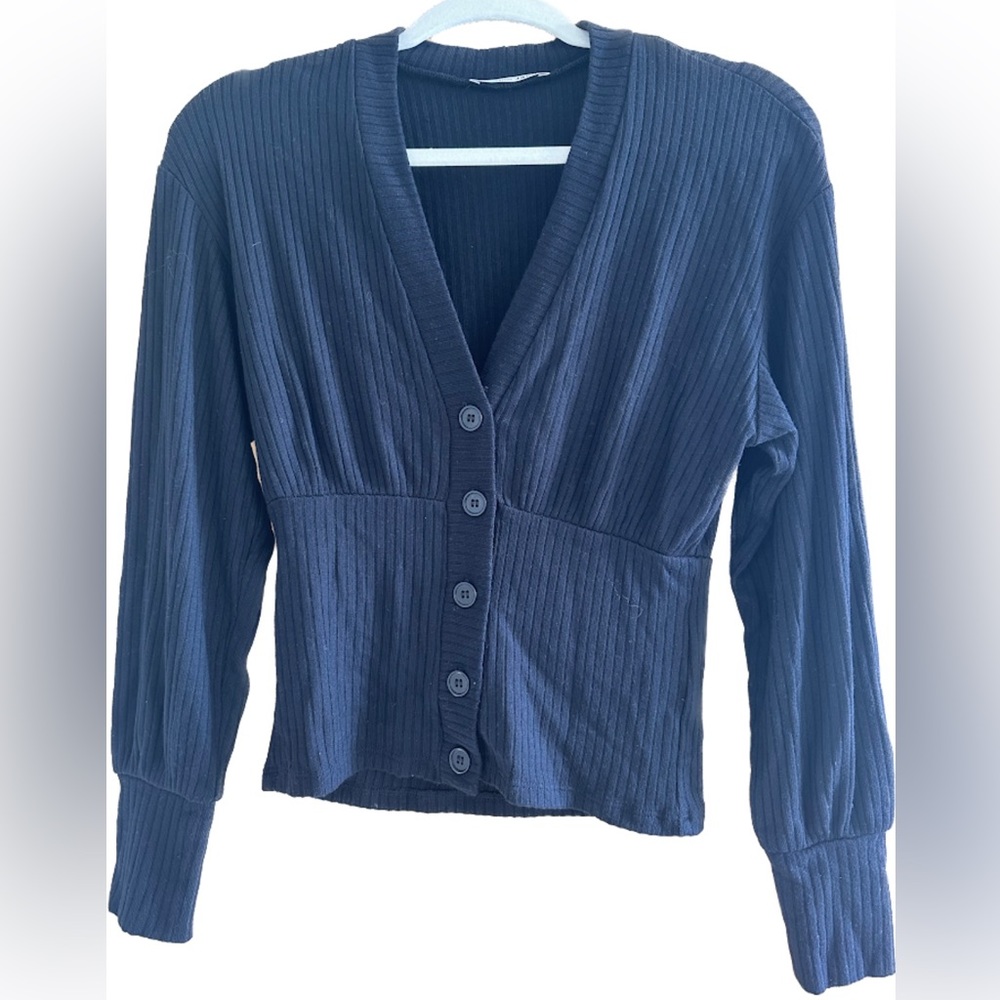Reformation Jeans | Black Cardigan | S